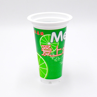 Singolo servire 9.16g della tazza di plastica biodegradabile del yogurt 300ml