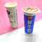 tazze di carta Leakeproof del yogurt di 180ml 200ml 6 tazze del gelato di Oz con i coperchi